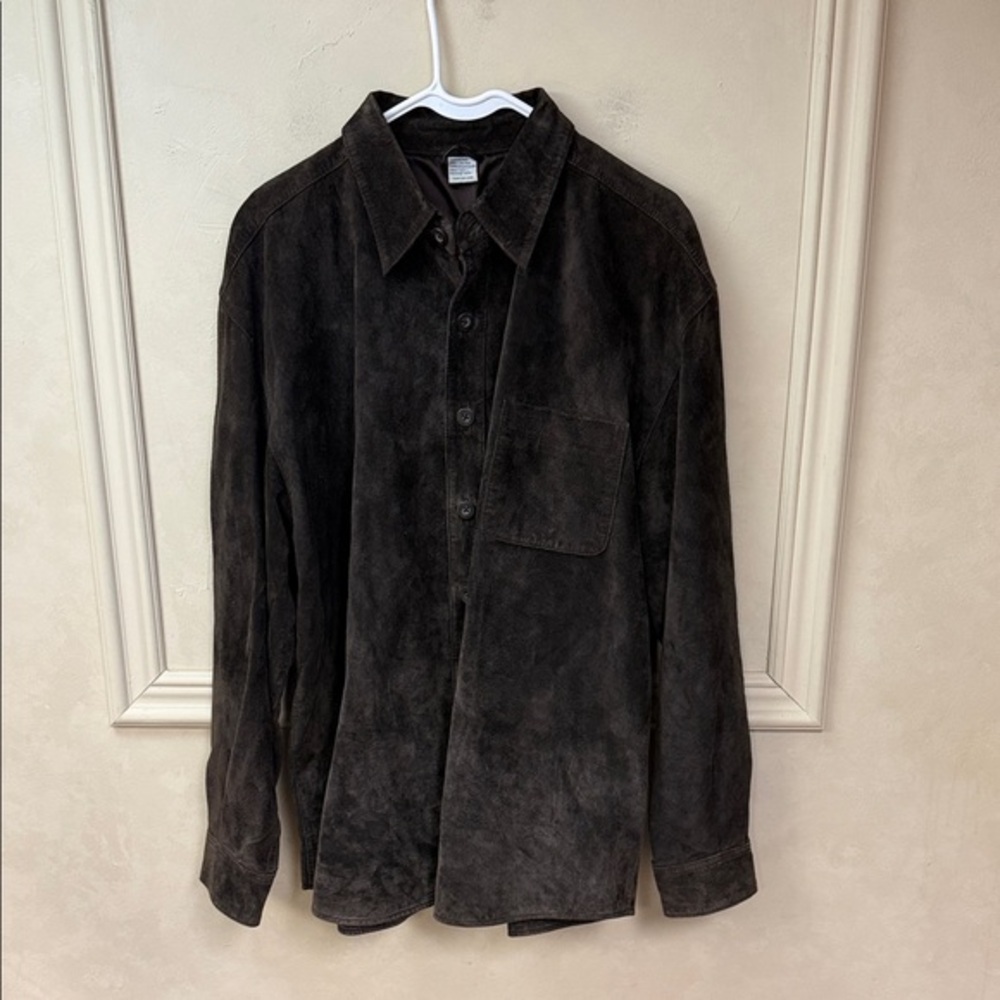 Men’s Suede Leather Jacket